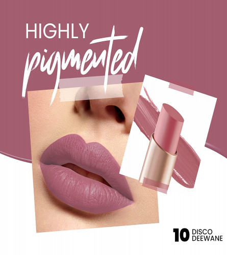 MARS Creamy Matte Long Lasting Lipstick 10-Disco Deewane 4 g (Pack of 2)