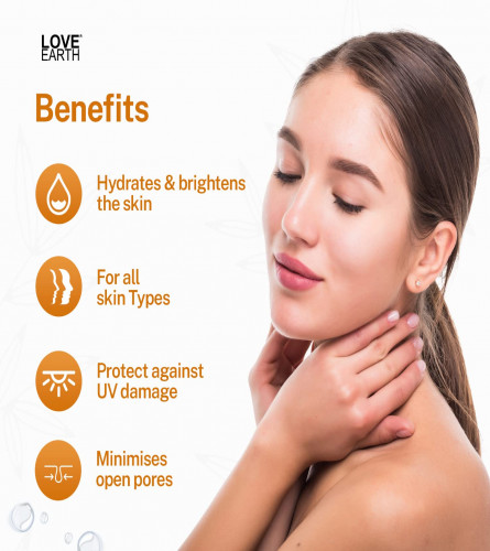 Love Earth Vitamin C Toner With Benefits Of Aloe Vera And Witch Hazel Extracts