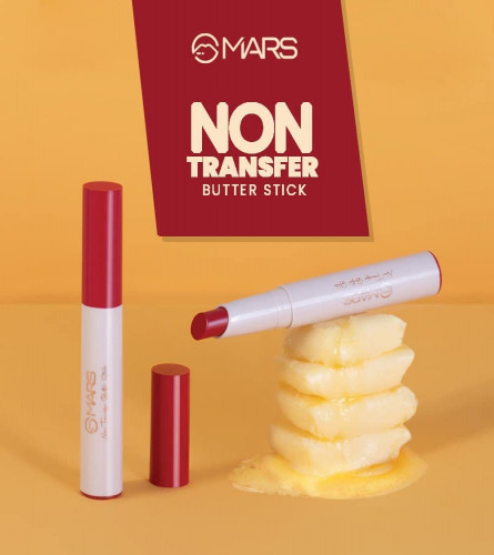 MARS Matte Non-Transfer Butter Smooth Lipstick 01-Girls Night 3.5 gm (Pack of 2)