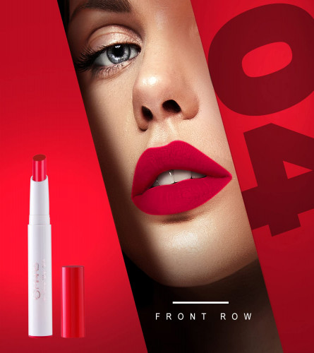 MARS Matte Non-Transfer Butter Smooth Lipstick 04-Front Row 3.5 gm (Pack of 2)