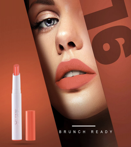 MARS Matte Non-Transfer Butter Smooth Lipstick 16-Brunch Ready 3.5 gm (Pack of 2)