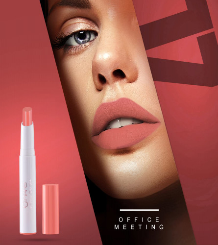 MARS Matte Non-Transfer Butter Smooth Lipstick 17-Office Meeting 3.5 gm (Pack of 2)