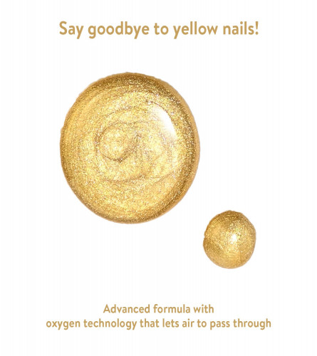 Belora Paris Breathable Made Safe Longstay Nail Polish | 26 Met Gold