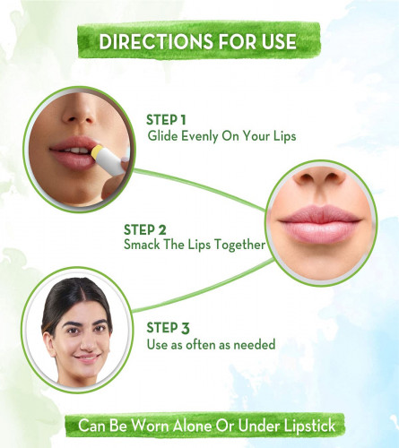 Mamaearth Ubtan Tinted Natural Lip Balm 2 g (Pack Of 2)