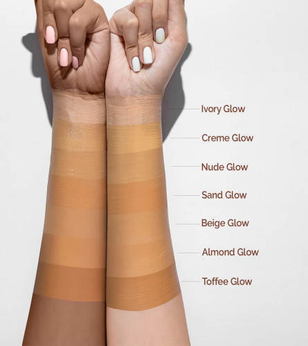 Mamaearth Glow Serum Foundation Lotion with Vitamin C & Turmeric - Almond Glow 30 ml