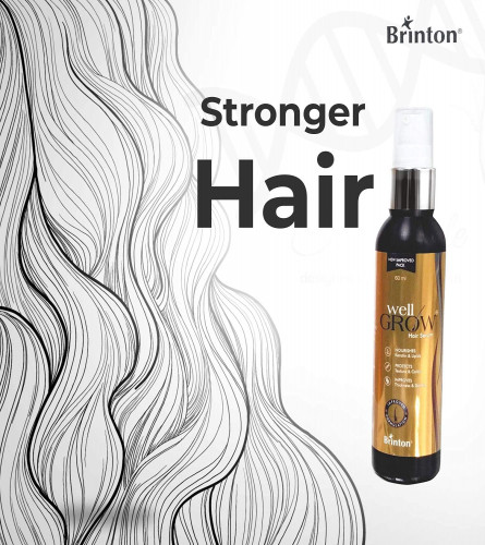 Brinton Wellgrow Anti Hair Loss Serum For Hair Care, For Men & Women