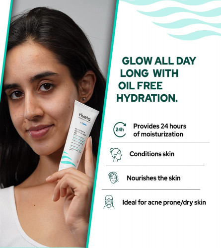 Rivela Dermascience 24 hours Oil Free Gel Moisturizer By Cipla