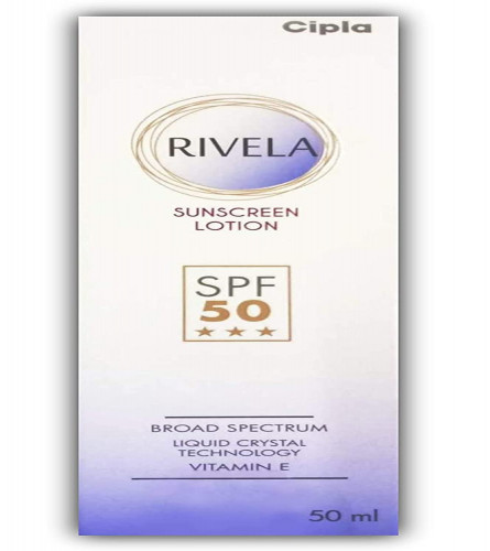 RIVELA SUNSCREEN LOTION SPF50