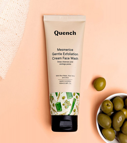 Quench Botanics Mesmerice Gentle Exfoliation Cream Face Wash