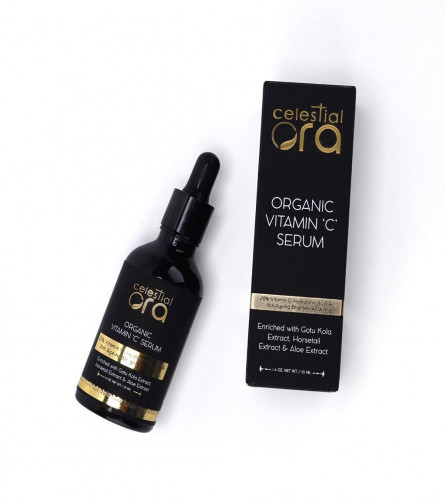 Celestial Ora Organic Vitamin C Serium 20% Vitamin C Hyaluronic Acid & Anti Ageing