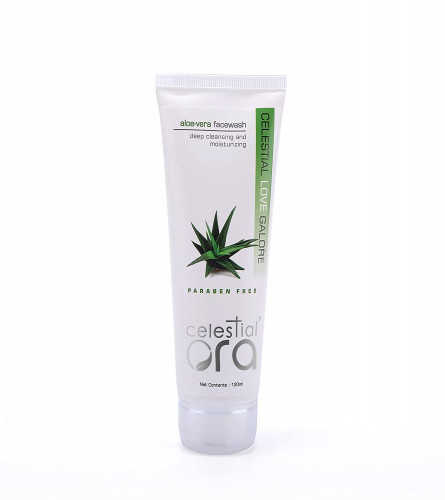 Celestial Ora Natural Face Wash for All Skin Type Face Wash Aloe-Vera