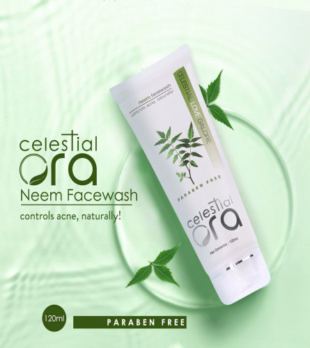 Celestial Ora Natural Face Wash for All Skin Type Face Wash For Woman &Man Neem
