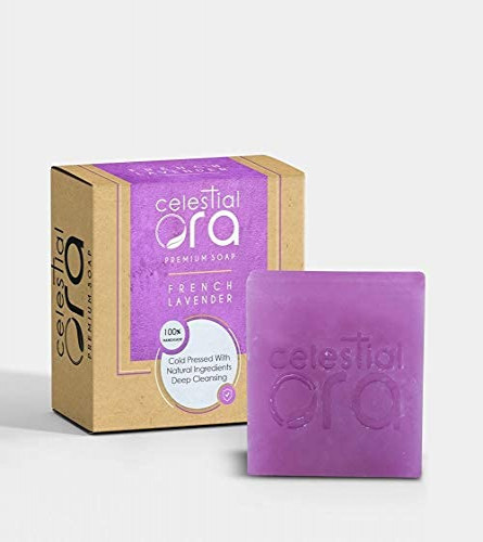 Celestial ora Hand Made French Lavender Soap With Natural Ingredients