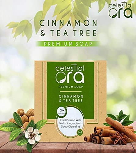 Celestial Ora Glowing Skin Soap Cinamon and Tea Tree Soap