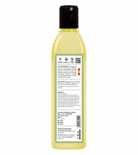 Jiva Amla Oil - 120 ml - Pack of 2 - For All Hair Types, Amla Hair Oil for Hair Growth