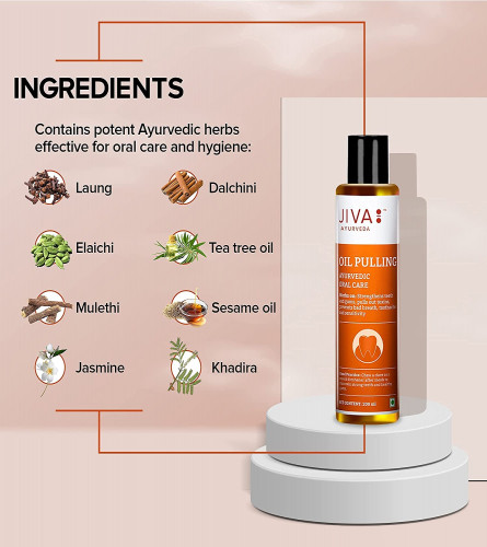 Jiva Oil Pulling | Ayurvedic Oral Care | Oral Care for Teeth and Gums