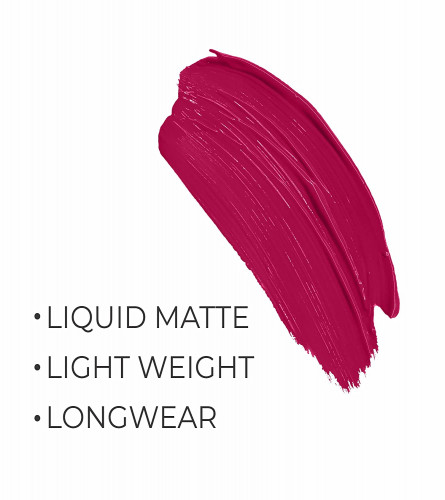 Swiss Beauty Super Matte Non Transfer Long Lasting Liquid Lipstick Quine Pink