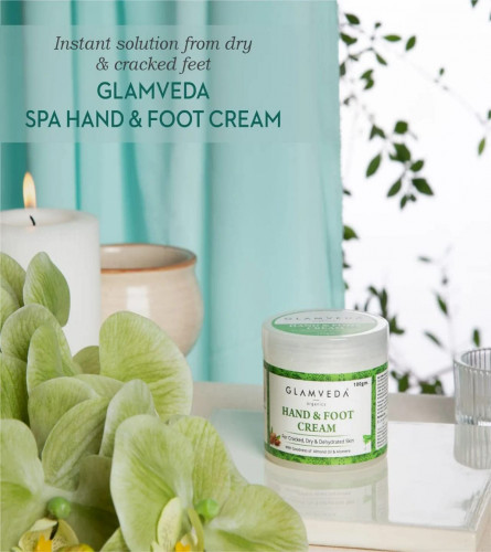 Glamveda Hand & Foot Ayurvedic Crack Cream, 100 GM (pack of 3) free shipping