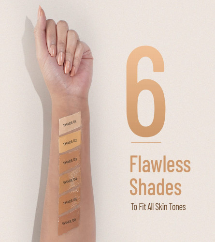 Swiss Beauty Airbrush Finish Lightweight Foundation - Fair Ivory