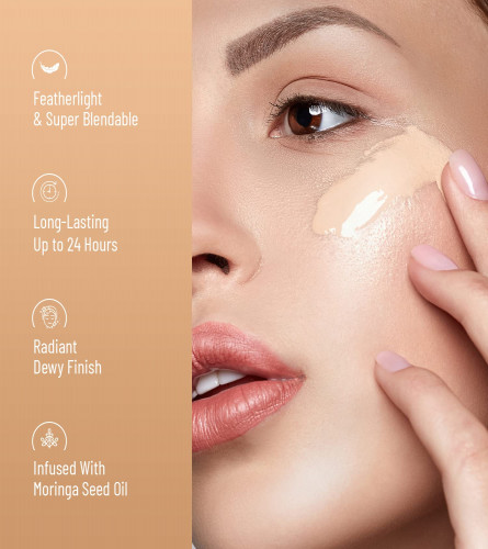Swiss Beauty Studio Full Coverage Cream Foundation - Medium Pale