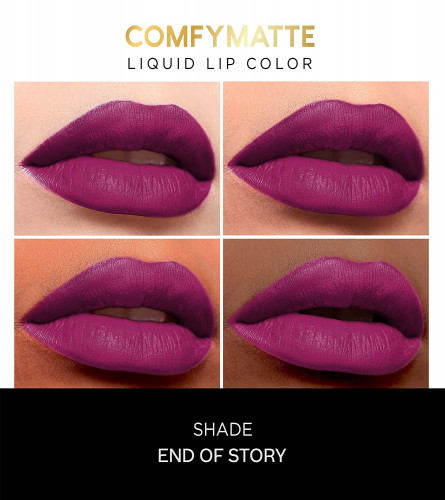 FACES CANADA Comfy Matte Liquid Lipstick - End Of Story
