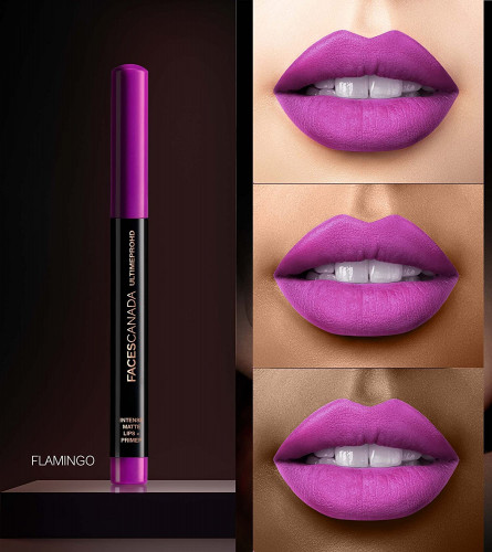 FACES CANADA Ultime Pro HD Intense Matte Lips + Primer - Flamingo