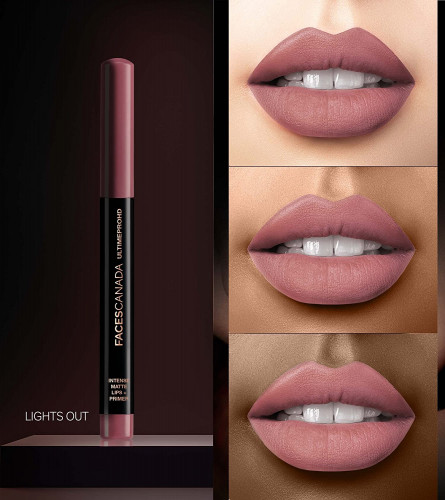 FACES CANADA Ultime Pro HD Intense Matte Lips + Primer - Lights Out