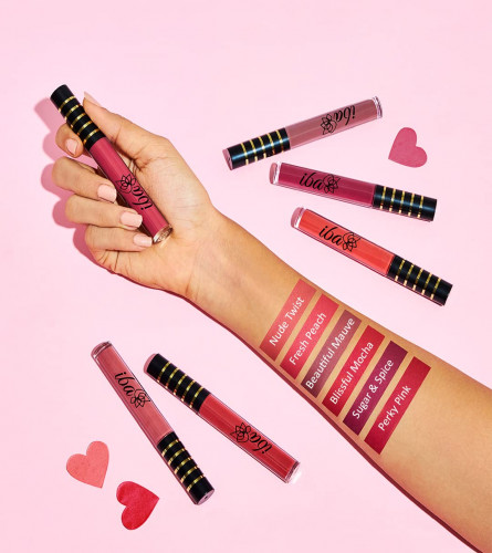 Iba Maxx Matte Liquid Lipstick Shade - Fresh Peach