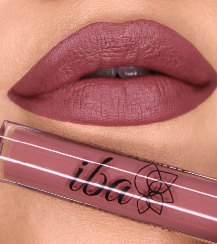 Iba Maxx Matte Liquid Lipstick - Beautiful Mauve, 2.6 ml (Pack Of 2)