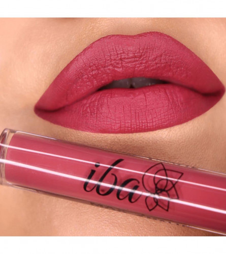 Iba Maxx Matte Liquid Lipstick - Perky Pink, 2.6 ml (Pack Of 2)