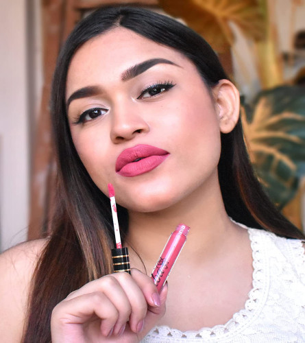 Iba Maxx Matte Liquid Lipstick - Pink Diva, 2.6 ml (Pack Of 2)