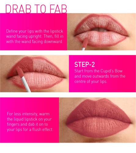 MyGlamm LIT Liquid Matte Lipstick - Boo (Pink) 3 ml (Pack Of 2)