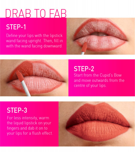 MyGlamm LIT Liquid Matte Lipstick - Feeling Epic 3 ml (Pack Of 2)