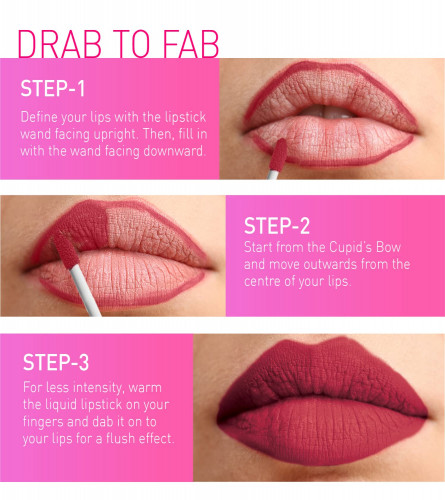 MyGlamm LIT Liquid Matte Lipstick - Realness 3 ml (Pack Of 2)