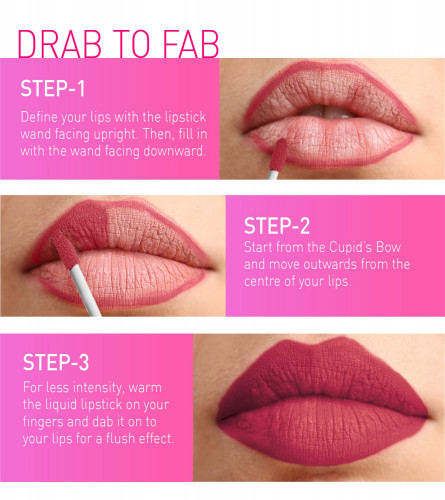 MyGlamm LIT Liquid Matte Lipstick - Respek 3 ml (Pack Of 2)