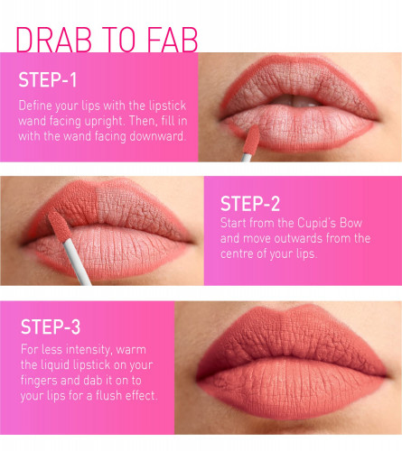 MyGlamm LIT Liquid Matte Lipstick - Riff-raff 3 ml (Pack Of 2)