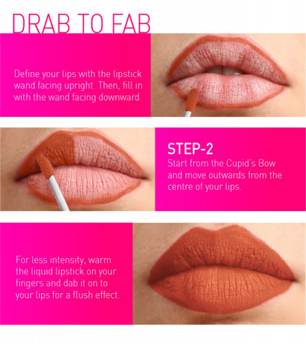 MyGlamm LIT Liquid Matte Lipstick - Hook Up 3 ml (Pack Of 2)