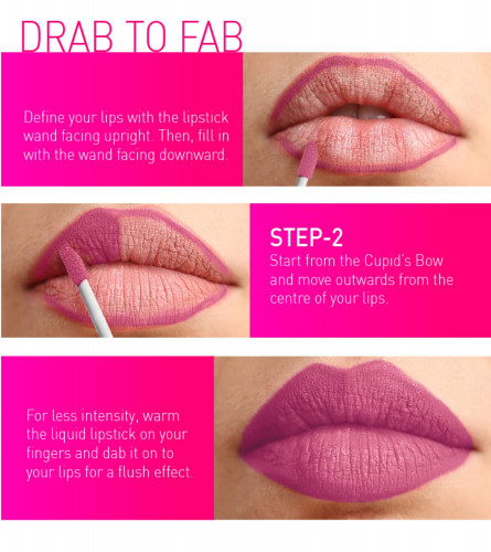 MyGlamm LIT Liquid Matte Lipstick - Draking 3 ml (Pack Of 2)