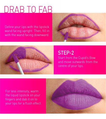 MyGlamm LIT Liquid Matte Lipstick - Dtf 3 ml (Pack Of 2)