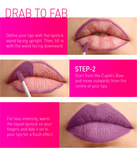 MyGlamm LIT Liquid Matte Lipstick - GHOSTED 3 ml (Pack Of 2)
