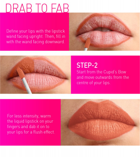MyGlamm LIT Liquid Matte Lipstick - Stashing (Orange)