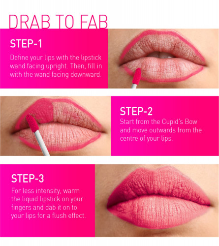 MyGlamm LIT Liquid Matte Lipstick - Based (Pink)