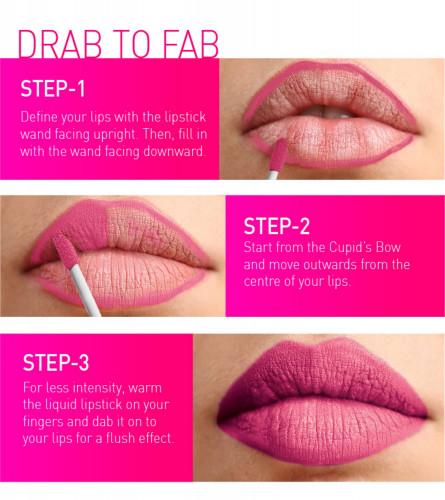 MyGlamm LIT Liquid Matte Lipstick - Doomscroll (Pink)