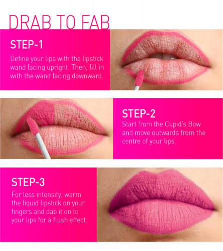 MyGlamm LIT Liquid Matte Lipstick - G code (Pink)