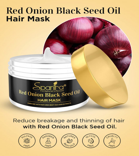 Spantra Red Onion Black Seed Oil Hair Mask