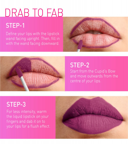 MyGlamm LIT Liquid Matte Lipstick - Vogueing