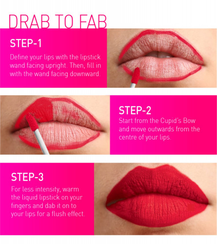 MyGlamm LIT Liquid Matte Lipstick - Dope 3 ml (Pack Of 2)