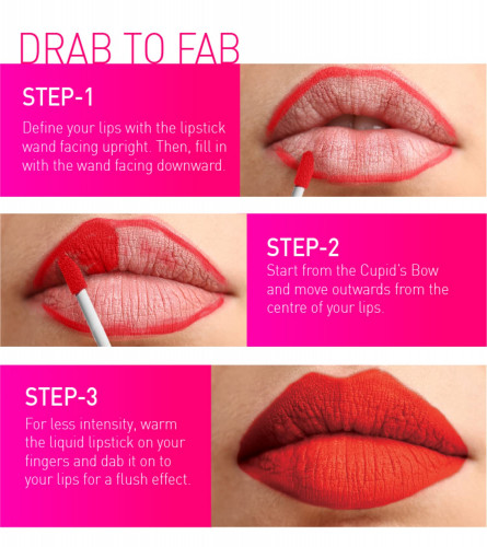 MyGlamm LIT Liquid Matte Lipstick - Heart Eyeing 3 ml (Pack Of 2)