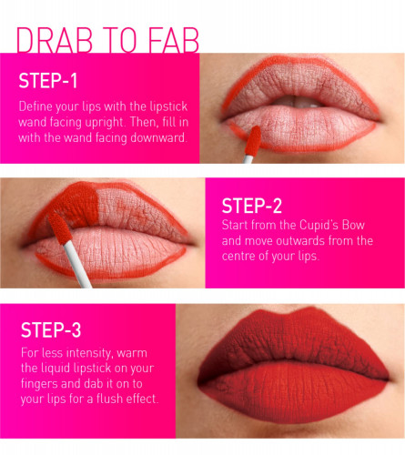 MyGlamm LIT Liquid Matte Lipstick - Hot Girl Summer (Red)
