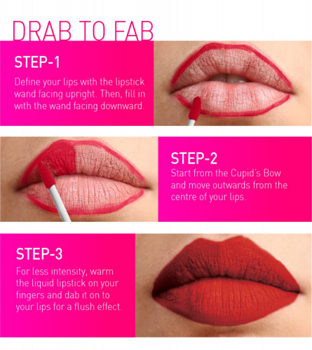 MyGlamm LIT Liquid Matte Lipstick - Hot Tottie (Red)